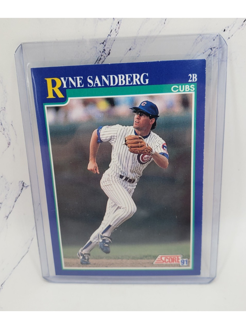 1991 Score #3 Ryne Sandberg Chicago Cubs